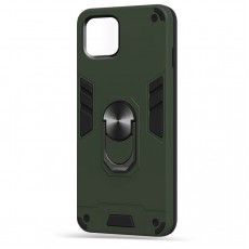 Husa spate pentru iPhone 12 Pro Max - Hybrid Case Stand Army