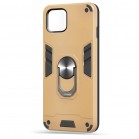 Husa spate pentru iPhone 12 Mini - Hybrid Case Stand Gold