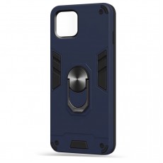 Husa spate pentru iPhone 11 - Hybrid Case Stand Albastru
