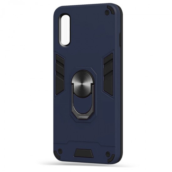 Husa spate pentru Samsung Galaxy A01 - Hybrid Case Stand Albastru