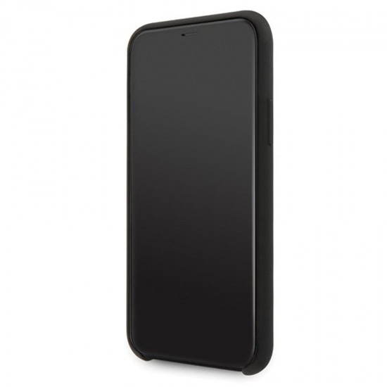 Husa spate pentru iPhone 11 - Iconic Silicon Karl Lagerfeld Negru