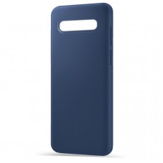 Husa spate pentru Samsung S10 - Silicon Line Albastru