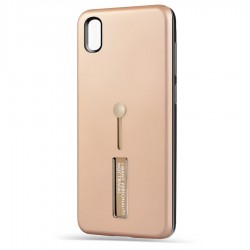 Husa spate pentru Huawei Y5 2019 - Hard Case Stand Gold