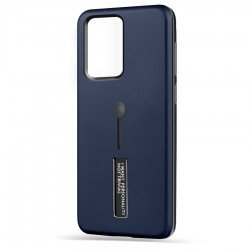 Husa spate pentru Samsung S20 Ultra - Hard Case Stand Albastru