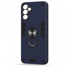 Husa spate pentru Samsung Galaxy A04s - Hybrid Case Stand Albastru