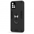 Husa spate pentru Samsung Galaxy A71 - Hybrid Case Stand Negru