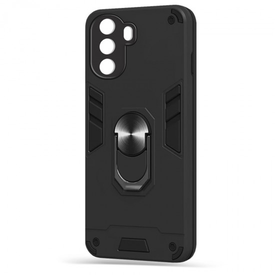 Husa spate pentru Huawei Nova Y70 - Hybrid Case Stand Negru