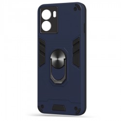 Husa spate pentru Oppo A77 5G - Hybrid Case Stand Albastru
