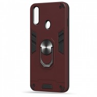 Husa spate pentru Samsung Galaxy A20s - Hybrid Case Stand Visiniu