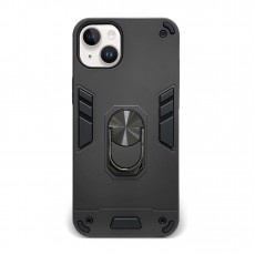 Husa spate pentru iPhone 14 Plus - Hybrid Case Stand Negru