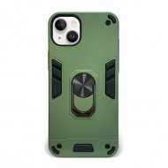 Husa spate pentru iPhone 14 Plus - Hybrid Case Stand Verde