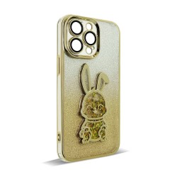 Husa spate pentru IPhone 15 Pro Max- Kiki case Gold