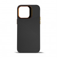 Husa spate pentru iPhone 15 Pro Max - Lines Case Negru