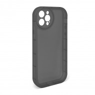 Husa spate pentru iPhone 12 Pro Max- Round Case Negru