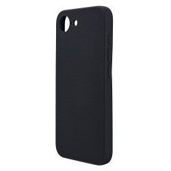 Husa spate pentru iPhone 16e Silicon Line - Negru
