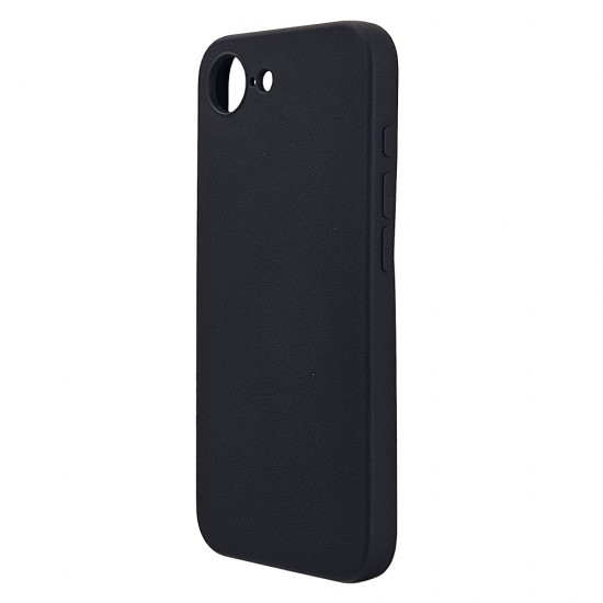 Husa spate pentru iPhone 16e Silicon Line - Negru