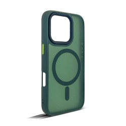 Husa spate pentru iPhone 16 Pro Max MagSafe- Techsuit Case Verde