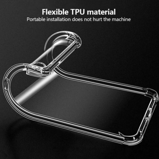 Husa spate pentru iPhone 17 Pro Max Techsuit Shockproof Magsafe - Transparent