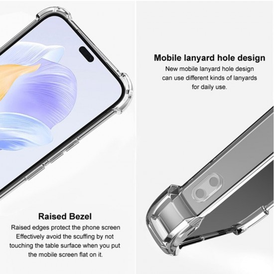 Husa spate pentru Samsung Galaxy A56 5G Techsuit Shockproof Case - Transparent