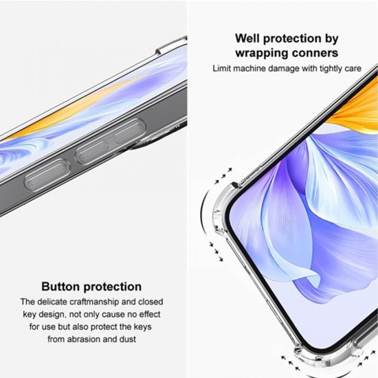 Husa spate pentru Samsung Galaxy A56 5G Techsuit Shockproof Case - Transparent