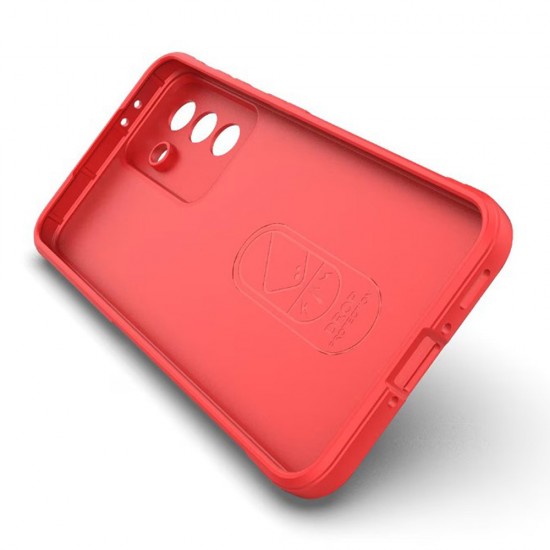 Husa spate pentru Samsung Galaxy A56 5G Techsuit Case Silicon - Rosu