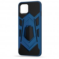 Husa spate pentru iPhone 11 Pro Max - Wolf Case Stand Albastru