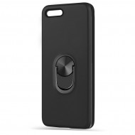 Husa spate pentru iPhone 7 - WOOP Ring Case Negru