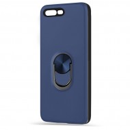 Husa spate pentru iPhone 7 Plus - WOOP Ring Case Navy