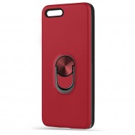 Husa spate pentru iPhone 7 - WOOP Ring Case Rosu