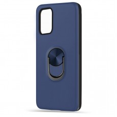 Husa spate pentru Samsung Galaxy A72 - WOOP Ring Case Navy