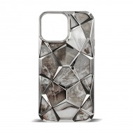 Husa spate pentru iPhone 15 Pro - Yoop Case Argintiu