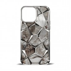 Husa spate pentru iPhone 15 Pro Max - Yoop Case Argintiu
