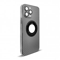 Husa spate pentru iPhone 12 Pro Max - Carbon Case Gri
