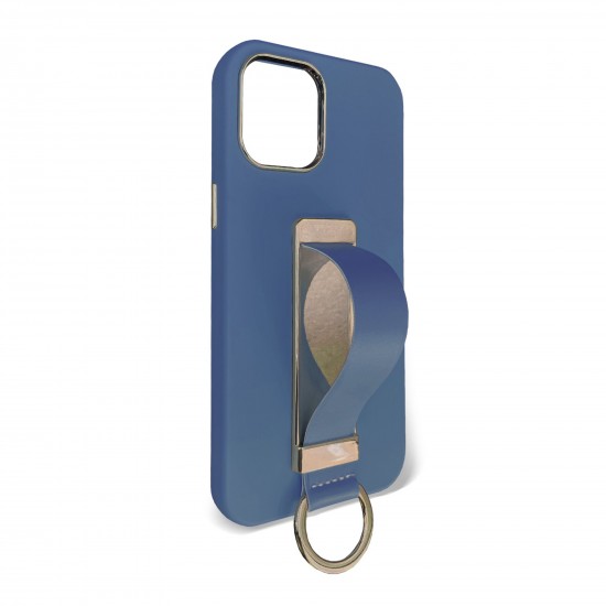 Husa spate pentru iPhone 13 Pro Max - de Luxe Case Albastru Inchis