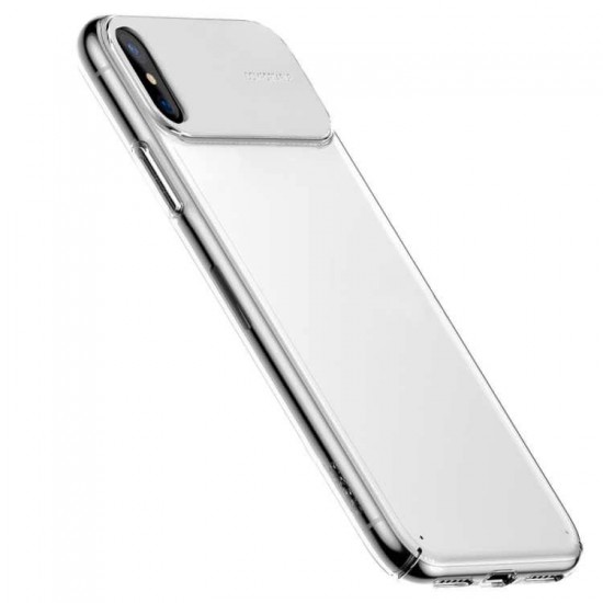 Husa spate pentru Apple iPhone XR - Baseus Comfortable Case Alb