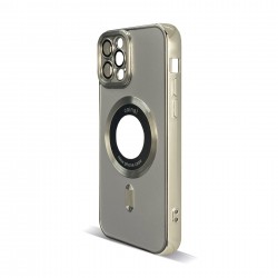 Husa spate pentru iPhone 12 Pro Max - Motor Case Argintiu