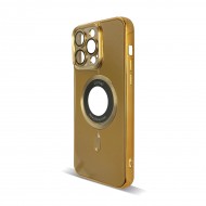 Husa spate pentru iPhone 14 Pro Max - Motor Case Auriu