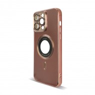 Husa spate pentru iPhone 14 Pro Max - Motor Case Roz