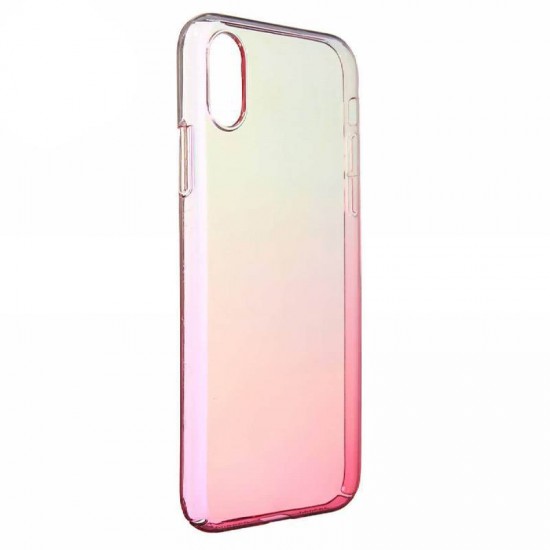 Husa spate pentru Samsung Galaxy J3 2017 - Baseus Rainbow Roz