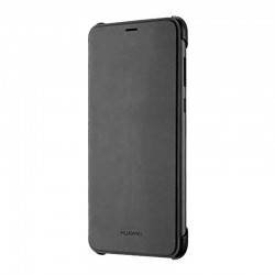 Husa pentru Huawei P Smart - Flip Cover Negru - AMBALAJ BULK