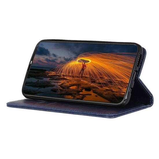 Husa Book Leather pentru Samsung Galaxy A72 - Negru