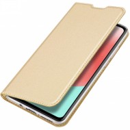 Husa Carte pentru Samsung Galaxy A41 - Dux Ducis Gold
