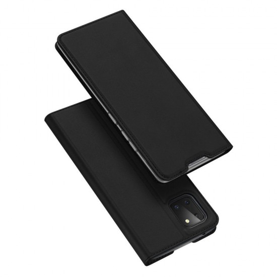 Husa Carte pentru Samsung Galaxy A41 - Dux Ducis Negru