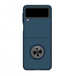 Husa spate pentru Samsung Galaxy Z Flip4 - Ring Slim Case Albastru 