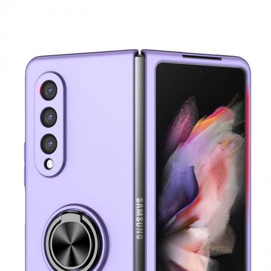 Husa spate pentru Samsung Galaxy Z Fold3 - Ring Slim Case Mov