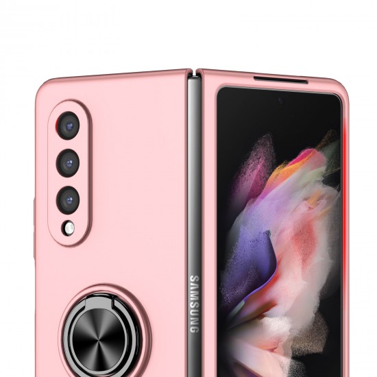 Husa spate pentru Samsung Galaxy Z Fold3 - Ring Slim Case Roz