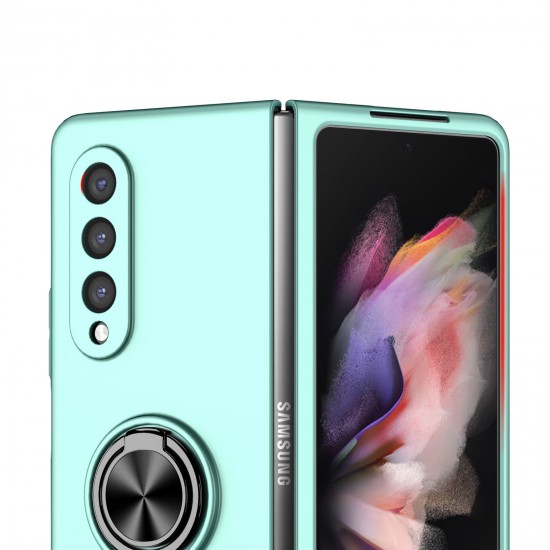 Husa spate pentru Samsung Galaxy Z Fold3 - Ring Slim Case Turcoaz