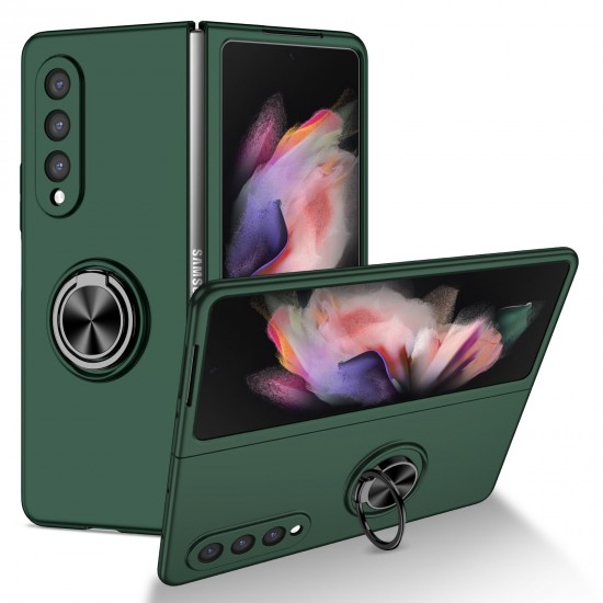 Husa spate pentru Samsung Galaxy Z Fold3 - Ring Slim Case Verde