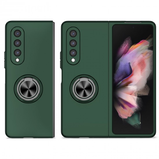 Husa spate pentru Samsung Galaxy Z Fold3 - Ring Slim Case Verde