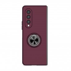 Husa spate pentru Samsung Galaxy Z Fold3 - Ring Slim Case Burgundi